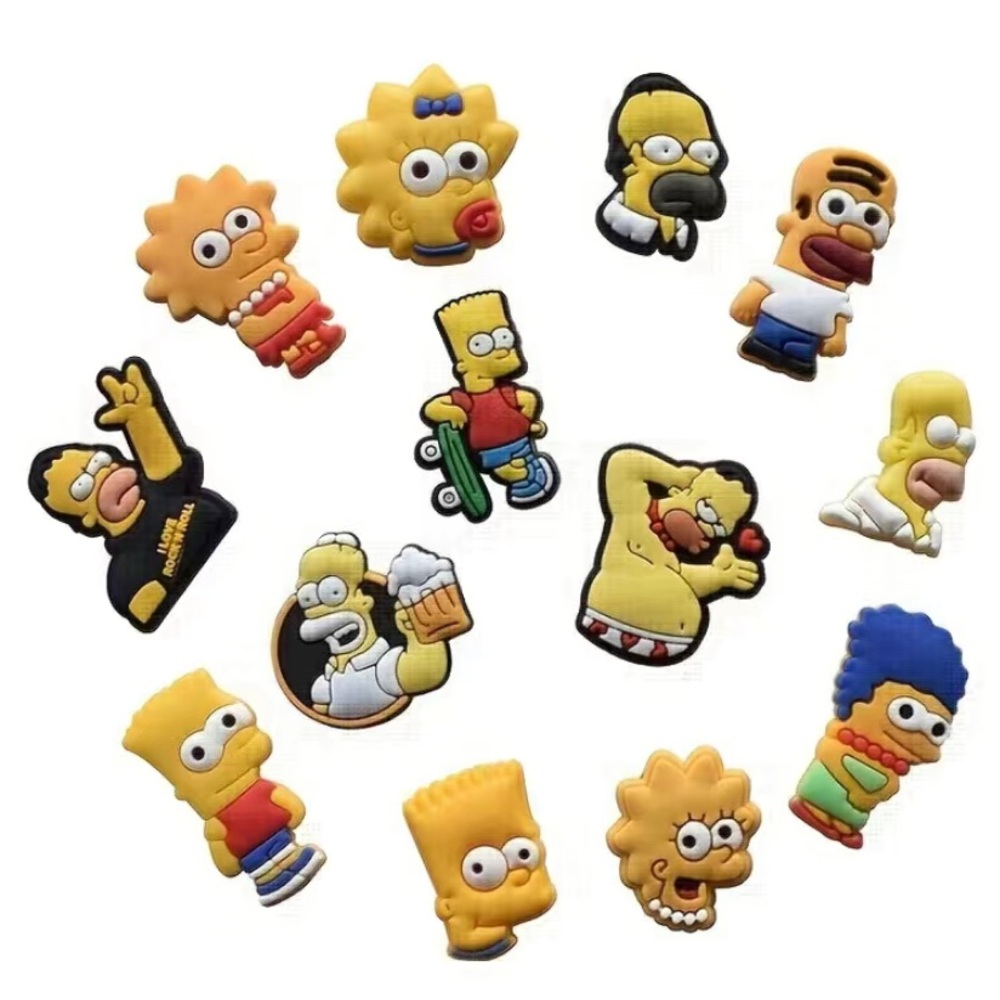 The Simpsons charms